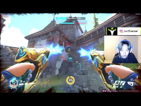 Pelican Pro Korean Tracer gameplay! [ Overwatch Season 35 Top 500 ]