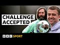 Patrick Bamford tests podcast co-host Joe Wilkinson's free-kicks | My Mate's A Footballer | BBC