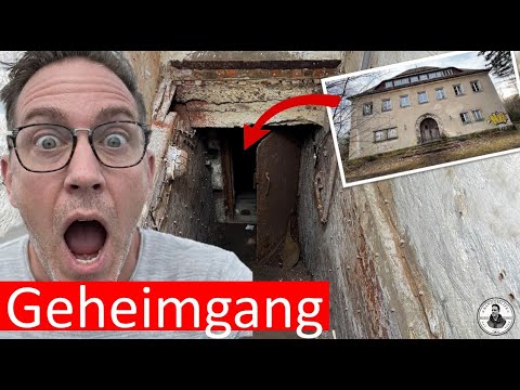 Secret passage leads to bunker beneath Nazi Gauleiter Villa Martin Mutschann!