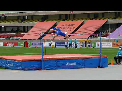 Kristján Viggó SIGFINNSSON 206 cm High Jump Men 12. Place World U20 Championships Nairobi 2021