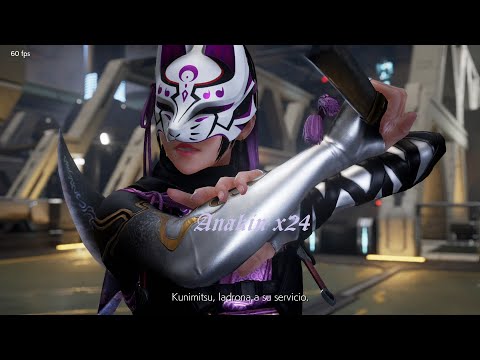 62_6 Kunimitsu Ryona vs Armor King - Tekken 7 ( Anakin x24 ) Gameplay PC Gtx 1070 Ti 8GB