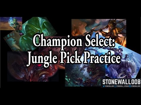 Champion Select: Jungle Pick Practice