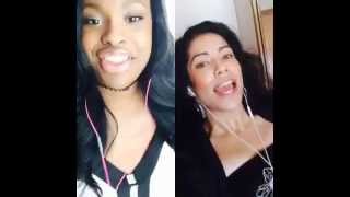 CoCo Jones and SoundMind137 performing &#39;Let Em Know&#39;