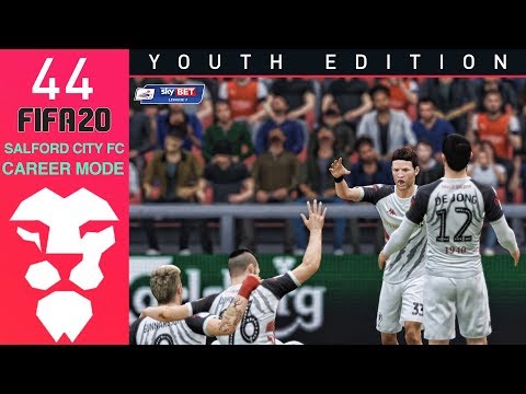 Fifa 20 Youth Academy Career Mode Ep 44 - NEW SLIDERS !!! - Salford City - Youth Edition
