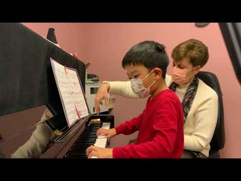 Georg Benda. Sonatina in a minor. Piano Lesson #6 with Jerry (6) Irina Gorin