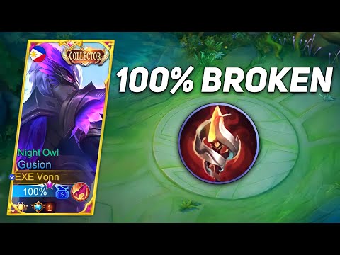 ABUSING GLOWING WAND BUILD IN RANK GAME!! PERFECT BUILD FOR GUSION!!