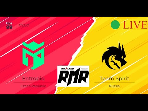 Team Spirit VS Entropiq | MAP 3 - StarLadder CIS RMR 2021 | CSGO 28 juni 2021| [EN]