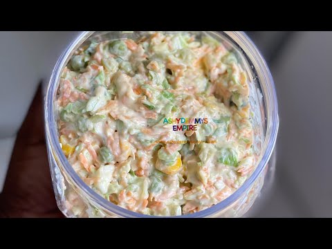 COLESLAW | NIGERIAN SALAD