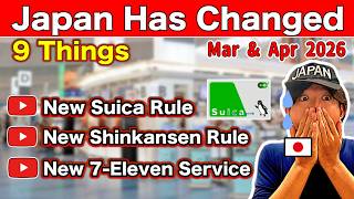 JAPAN HAS CHANGED | TOP 9 New Things to Know Before Traveling to Japan 2026