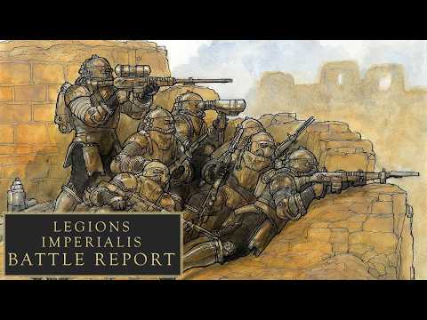 Depot Raid! | Legions Imperialis BatRep | Solar Auxilia vs. Alpha Legion