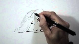 Karakalem Köpek Çizim Tekniği Karakalem Çizim 