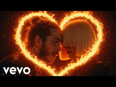 Post MALONE. Ft sia - Love in the fire