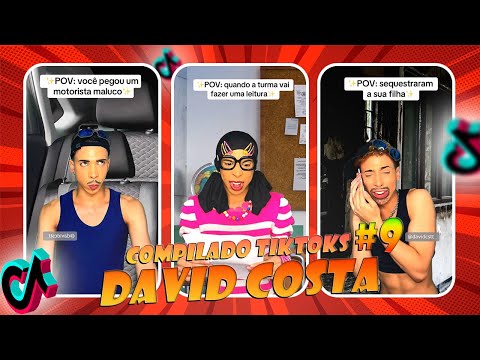 1 HORA Dos MELHORES VÍDEOS De  ⁨@davidcstt_ Pt. 9| TikTok Mega Compilado