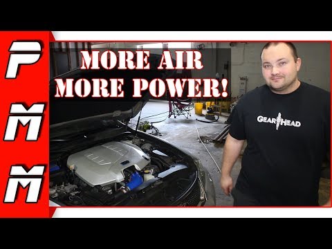 More air for the ISF! Lexus ISF Intake SIKKY Manufacturing