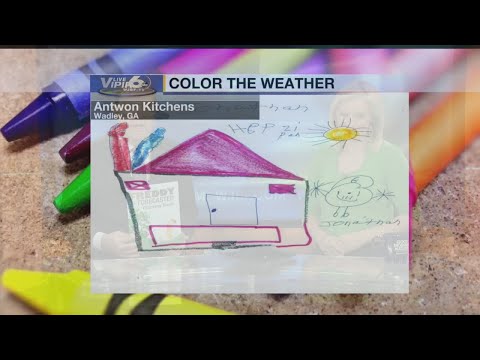 Color the Weather Monday, April 15, 2019