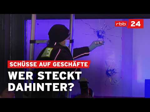 Schutzgeld-Erpressung? Mehrere Schüsse auf Geschäfte und Wohnhaus in Berlin
