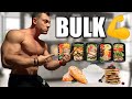 COSA MANGIO IN MASSA | FULL DAY OF EATING CLEAN BULK EDITION