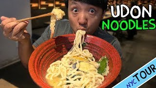 BESTUdonNoodlesinNewYork!MASSIVEBowlofUdonNoodleSoup!