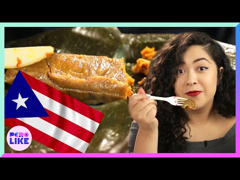 People Try Puerto Rican Pasteles