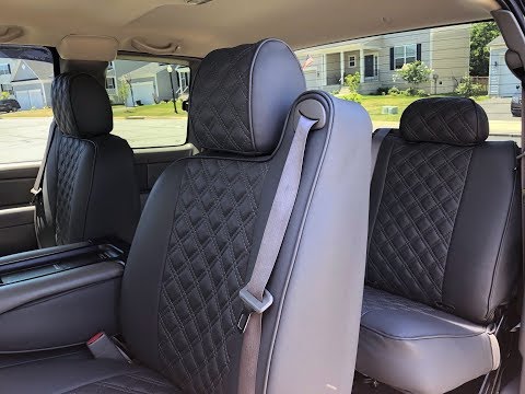 Clazzio Quilted Seat Covers on Silverado Classic