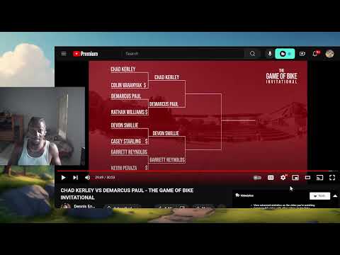 👀🔥 CHAD KERLEY VS DEMARCUS PAUL - GAME OF BIKE REACTION!