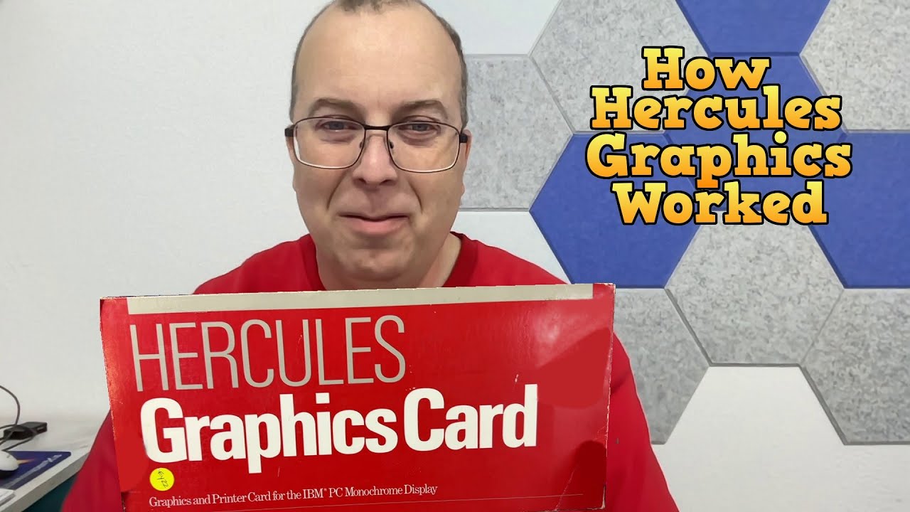 How the Hercules Graphics Card Worked - YouTube