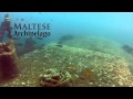 Maltese Archipelago - Malta - Manoel Island - X131 Lighter Carolita Barge, Wrack Carolita Barge (Lighter X131), Malta
