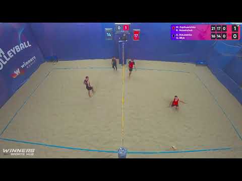 21:35 M. Zapliusvichka /R. Voloshchuk - A. Holubenko /O. Bilyk 06.10.2022 | Winners Beach Volleyball