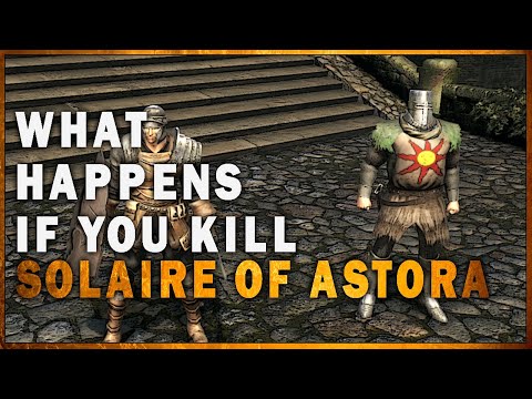What Happens if you Kill Solaire of Astora in Dark Souls Remastered