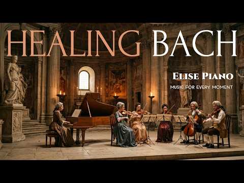 Bach Style | Relaxing Classical in an Antique Palace 🌿 [No Ads] | Healing BGM, Focus | Elise Piano