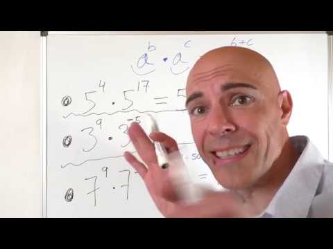 MULTIPLICACIÓN DE POTENCIAS DE IGUAL BASE
