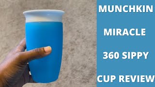 Munchkin 360 Sippy Cup Review - How to Use