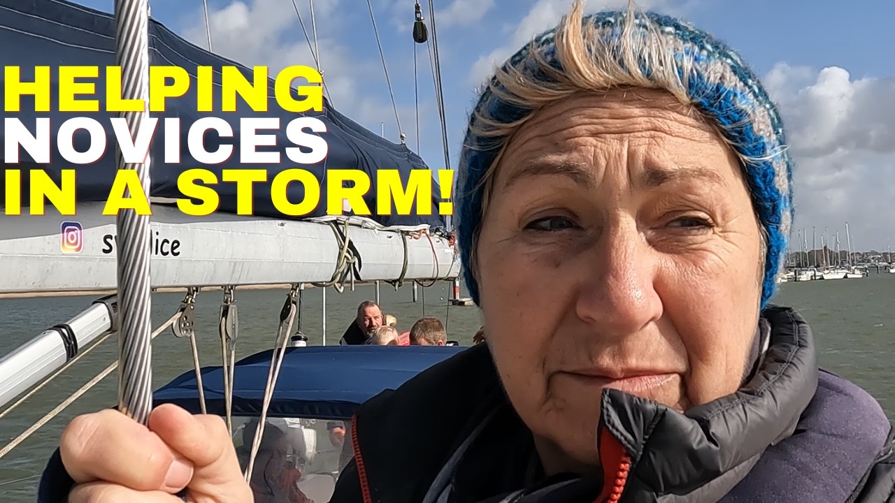 FORCED to move a boat with NEWBIE SAILORS.