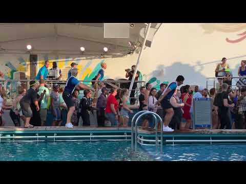NCL Getaway Sail Away Pool Party