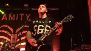 Engine 45 ~ghost inside cover -The Amity Affliction - Brisbane - 19/08/16