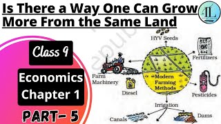 Is There a Way One Can Grow More From the Same Land |The Story of Village Palampur |Class 9 Eco Ch 1