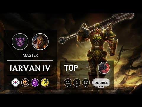 Jarvan IV Top vs Aatrox - KR Master Patch 9.13