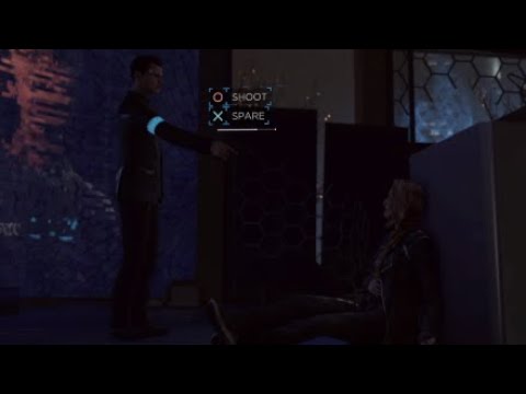 Detroit Become Human 0% of Players Chose: Connor and North Kill Eachother