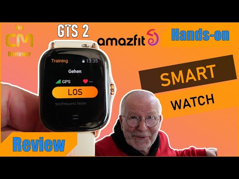 Amazfit GTS 2 Test: Smartwatch mit Fitness Funktionen - GPS Tracking, 24h Puls, O2, Musik Speicher