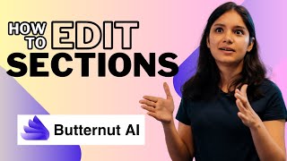 How to Edit Sections