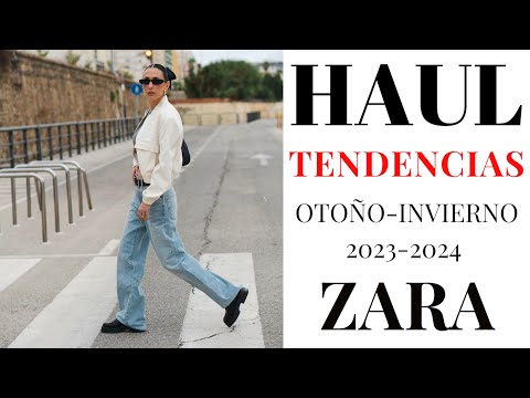 MODA – Haul ZARA nueva temporada otoño invierno  2023 2024 – Looks de zara con tendencias