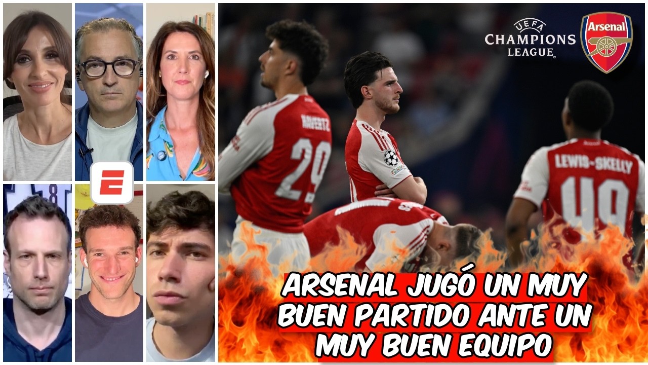 ARSENAL CAYÓ en PENALES ante el PSG porque DEFENDIÓ todo el PARTIDO | Champions League