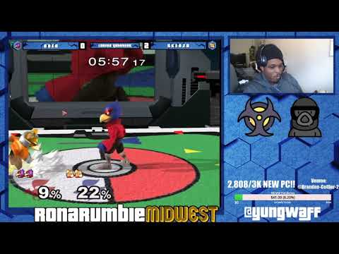 Rona Rumble: Midwest III | Loser's Quarters | Ober (Falco) vs Skerzo (Fox)