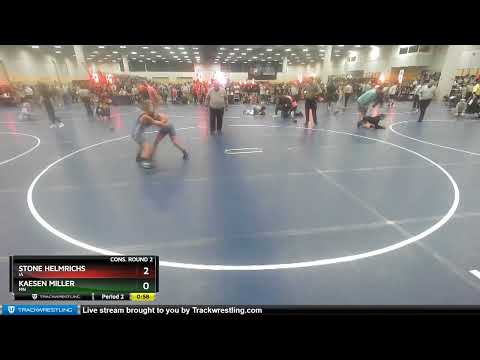 93 Lbs Cons. Round 2 - Stone Helmrichs, IA Vs Kaesen Miller, MN 65a2