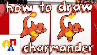 How To Draw Charmander + Pokemon Giveaway