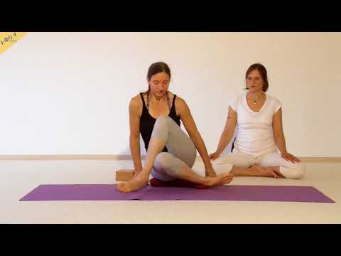 Yin Yoga - Schnürsenkel - Einzelne Übung - mit Shanti und Kathie