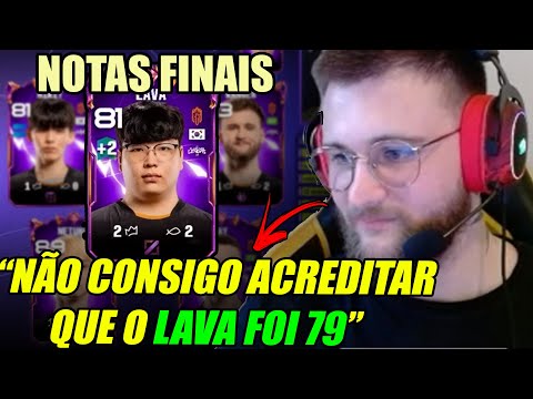 Ranger reagindo as Notas FINAIS das Cartas do Ilha das Lendas