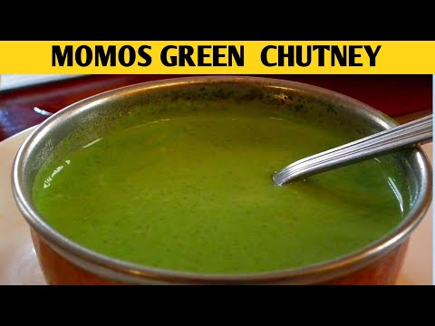 Green chutney for momos | Green chutney recipe | बाजार जैसी हरी चटनी