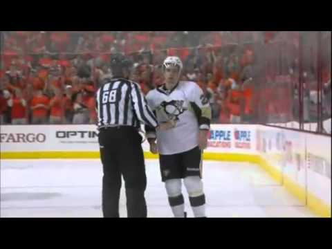 Fleury blunders with the puck and Talbot scores (Penguins vs. Flyers Game 3)