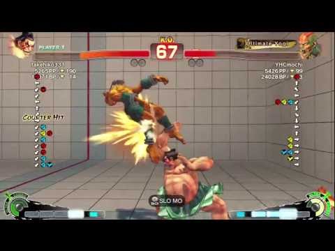 Akimo (Honda) vs YHC-mochi (Dhalsim) - AE 2012 Match *720p*